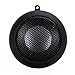 Docooler Mini Hamburg Speaker for iPhone iPad iPod Laptop PC MP3 Audio Amplifier (Black) …