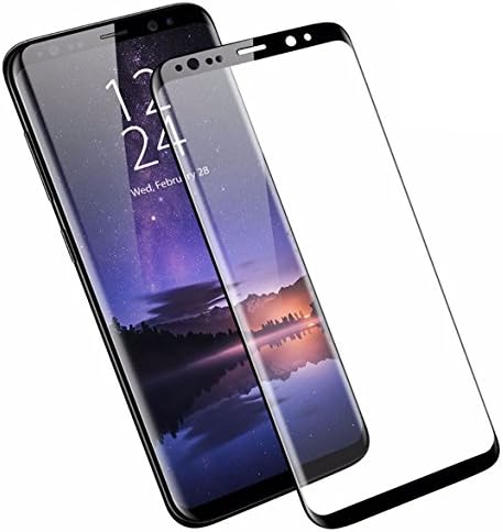 Samsung Galaxy S9 PLUS Screen Protector 3D CURVED [FULL ADHESIVE] 6.2" Samsung Galaxy S9 PLUS Tempered Glass PREMIUM PROTECTION. CASE FRIENDLY. 9H HARDNESS. ANTI-SCRATCH. ULTRA HD. 2018 RELEASE Alonay