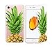 iPhone 6 / 6S Case, Deco Fairy Ultra Slim Rubber Silicone TPU Back Cover - Summer Upper Pineapple