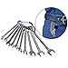 Andux 10 PCS MET Mini Combination Wrench Spanner Set 4-11mm MNBS-01