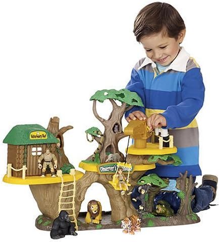 animal planet dark forest playset