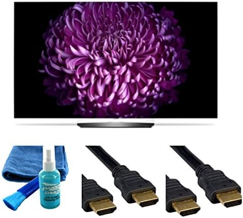 Electronics OLED55C7P 55-inch 4K Ultra HD Smart OLED TV (2017 Model) - Starter Bundle