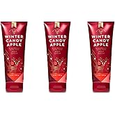 Bath & Body Works Winter Candy Apple Ultra Shea Body Cream - 2018 Edition - Lot of 3