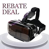ETVR Newly Upgraded 3D Glasses VR Headset With Large Screen Immersive Virtual Reality Experience Fit for iPhone 7/6/6s Plus, Samsung Galaxy S5/6/7 Edge Etc (4.7-6.2 Inches)