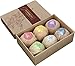 Bath Bombs - Gift Set - Best Gift Ideas - Natural Organic Essential Oil Fizzies - Bath bubbles. Birthday Gifts, Teen girls, Christmas gift