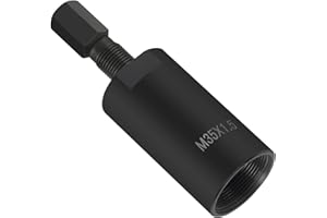 JAVIK Flywheel Puller Remover Tool M35x1.5 for Yamaha Big Bear Grizzly Kodiak Raptor Rhino Warrior Wolverine Viking Bruin Moto-4 Suzuki LT250E LT300E DR250 DR350 SP250 Ninja 250R EX250F Eliminator