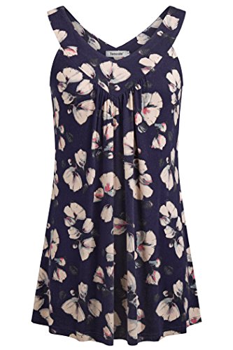 flattering flowy tops