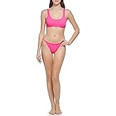 Calvin Klein Womens Low Waisted Skinny Strap Sporty Bikini Set