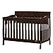 Dream On Me, Ashton Full Panel 5-in-1 Convertible Crib, Espresso