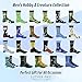 Luther Pike Seattle Funny Socks for Men: Funky Dress Socks, Crazy Fun Socks for April Fool's Day Gift