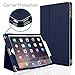 New iPad 2018/2017 9.7 inch Case, CaseCrown Bold Standby Pro Case (Blue) Multi-Angle Viewing Stand