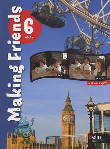 Anglais 6e A1-A2 Making Friends (1DVD + 1 CD audio)