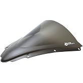 ZERO GRAVITY Double Bubble Windscreen (Light Smoke) for 16-20 Kawasaki ZX10R
