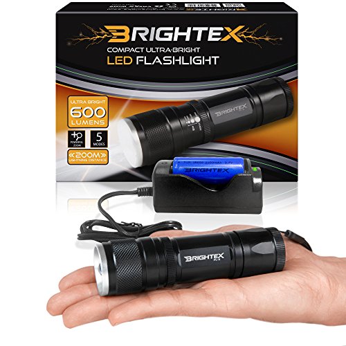 BrightLightMe＋ BRIGHTEX FL11 Kit: REAL UL 600 Lumens Super Bright Small Tactical