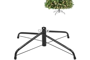 Christmas Tree Stand for Artificial Tree Folding Stand, Replacement Xmas Tree Stand Base for 4 Ft to 8.5Ft Artificial Trees,F