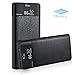 Mezone Phone Power Bank Portable Charger 10000mAh Quick Charge 3.0 Portable Phone Charger with 2-USB Ports, LCD Digital Screen for iPhone, iPad, Smart Phone(Black)
