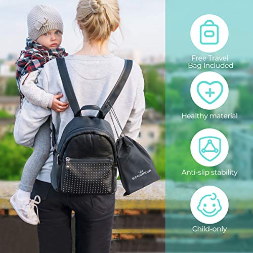 image for Eccomum Newest Travel Portable Folding Potty Training Toilet Seat Cove