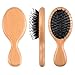 FESHFEN Mini Hair Brush - Travel Size, Relaxing, All Hair Types, Unisex, Kids & Women