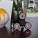 AyoGu Fidget Spinner Tri-Spinner High Speed Spin,Perfect For ADD ADHD Focus Toy Time Killer (Black & red)