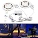 Motion Activated Bed Light, Huamai Flexible LED Bed Strip Light Kit Motion Sensor Night Light Bedside Lamp Cabinet Light Illumination with Automatic Shut Off Timer (Double Bed)