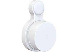 PEFECON Outlet Wall Mount for Google WiFi AC1200, No Messy Wires Space Saving Easily Be Moved Outlet Mount for Google Mesh WiFi Router, Best Design for Winding Power Cord (1 Pack)