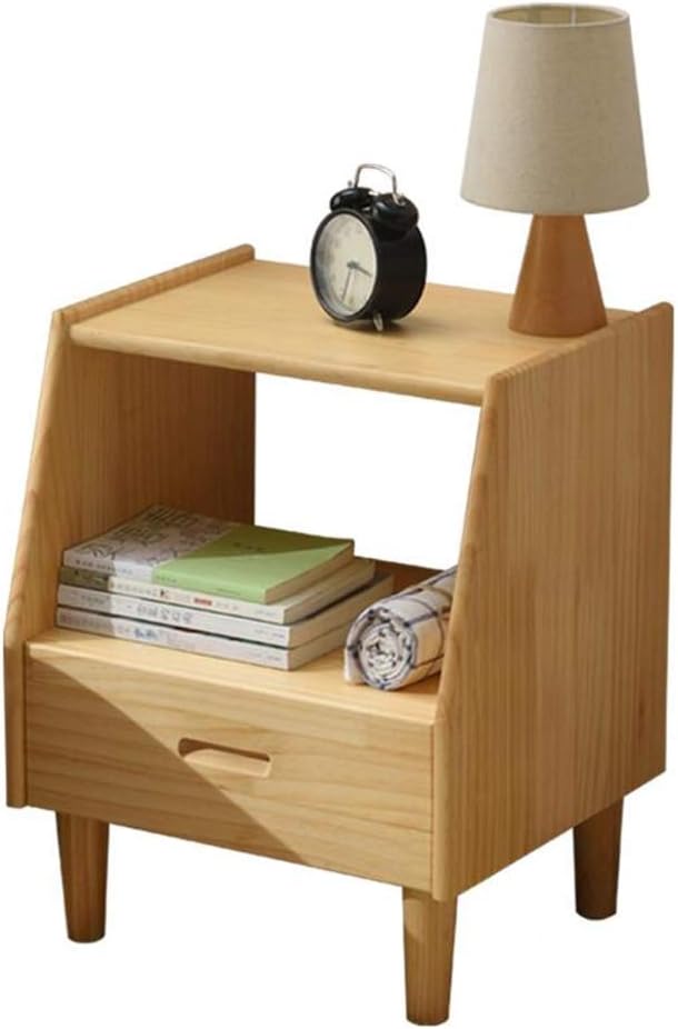 Nightstands Bedroom Furniture Solid Wood Side Tables Fully
