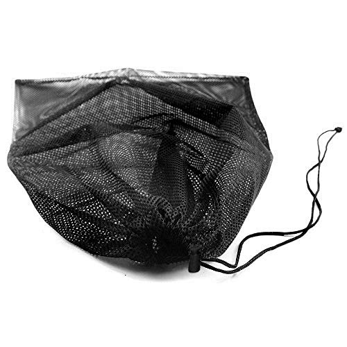 image for QVQQ Mesh Stuff Sack Large Lightweight Golf Ball Bag Durable Nylon Mes