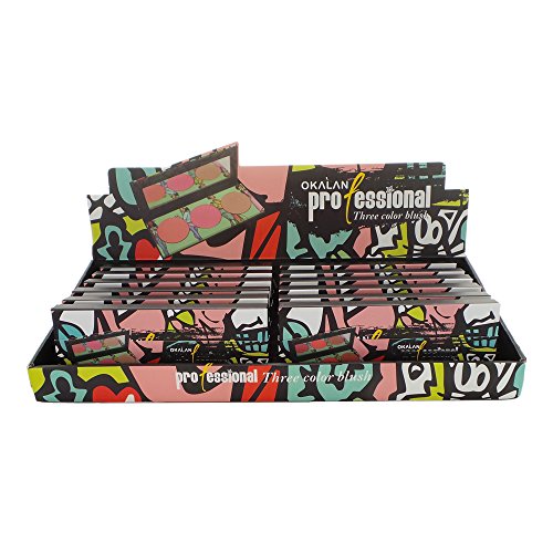 OkalanProfessional Three Color Brush Palette