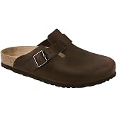 Birkenstock Unisex Boston Clog,Habana Oiled Leather,8-8.5 Women/6-6.5 Men
