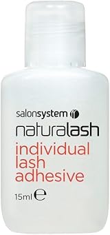 Salon System Clear Semi-Permanent Lash Adhesive 15ml Individual Extensions view 1