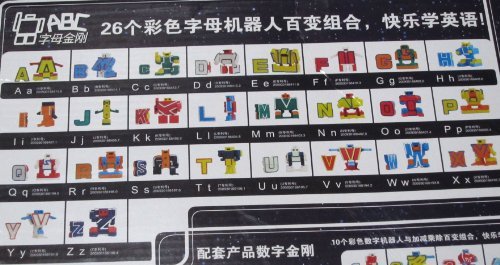 image for Devil Mountain ABC Robo Alpha bot 26 pieces BOX (japan import)