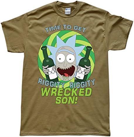 JeKat Time to Get Riggity Wrecked Men's T-Shirt