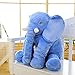 KidsTime Children's Elephant Shape Soft Plush Stuff Dolls Soft Plush Toys (Gray)