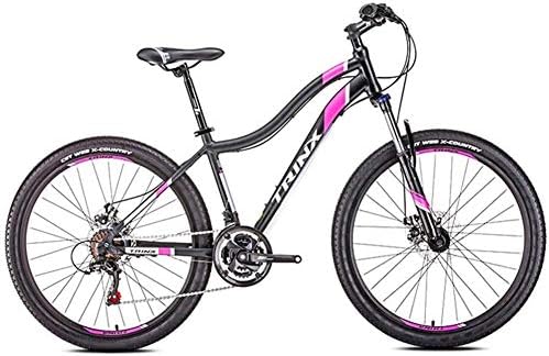自転車 レディースマウンテンバイク 21高速デュアルディスクブレーキマウンテントレイルバイク フロントサスペンションハードテイルマウンテンバイク 売店 大人の自転車 24インチホワイト Inches 24 Black Color 自転車 レディースマウンテンバイク 21高速デュアルディスクブレーキマウンテントレイルバイク フロントサスペンションハードテイルマウンテンバイク 売店 大人の自転車 24インチホワイト Inches 24 Black Color