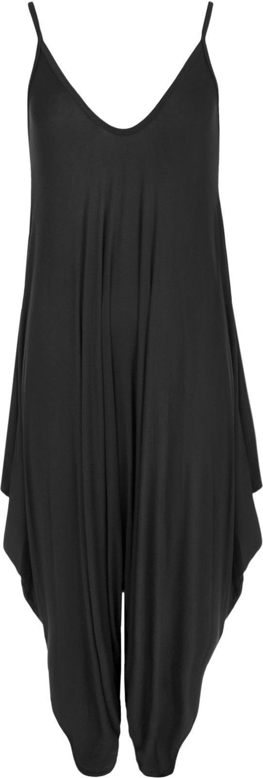 Ladies Womens All in One Summer Beach Sleeveless Baggy Romper Harem Jumpsuit Play-suit Tops