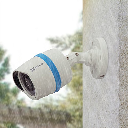 EZVIZ FULL HD 1080p Outdoor IP PoE Surveillance System, Weatherproof HD  Security Cameras, Channel 2TB NVR