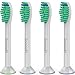 Sonisoft Sonicare Toothbrush Heads [4 Pack] Replacement for Philips Sonicare Proresults HX6014 - Fits DiamondClean, Flexcare, EasyClean, and HealthyWhite