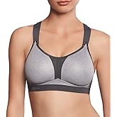 Anita Dynamix Star Racerback Sports Bra, Grey (Heather Grey 254), 34D