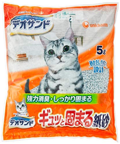 デオサンド ギュッと固まる紙砂 5L×6袋の商品画像