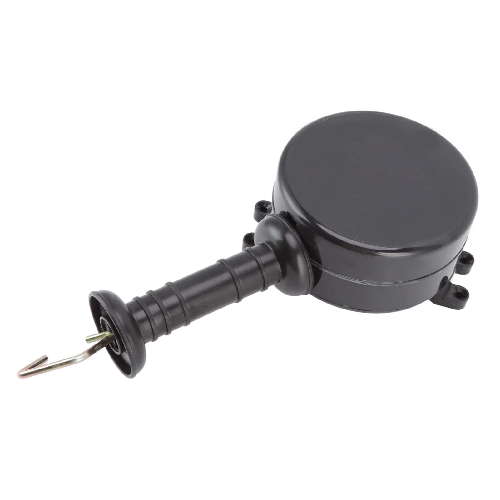 TOPINCN Electric Fence Spring Gate Handles Kit, 5M Tension Wire Rope Retractable Fence Gate Insulated Handle Agricultural Fencing Gates