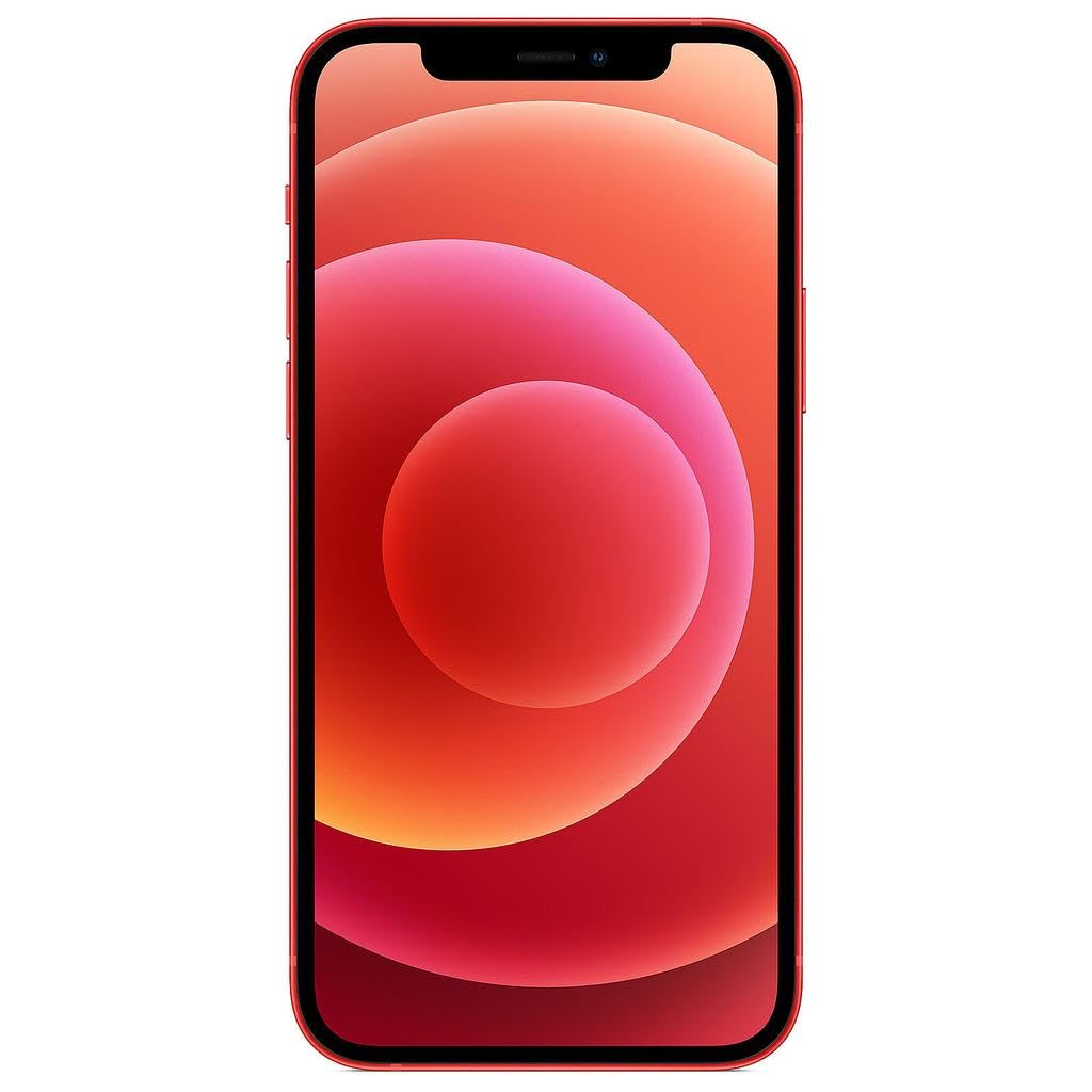 Apple iPhone 12, 128GB, (Product)Red - Fully Unlocked (Renewed)
