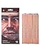 MEEDEN 12 Color Professional Skin Tints Soft Pastel Color Pencils for Drawing School Lapices De Colores Stationery Pack of 1