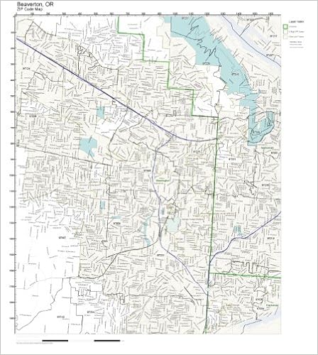 Beaverton Zip Code Map Zip Code Wall Map Of Beaverton, Or Zip Code Map Not Laminated: Amazon.com:  Office Products