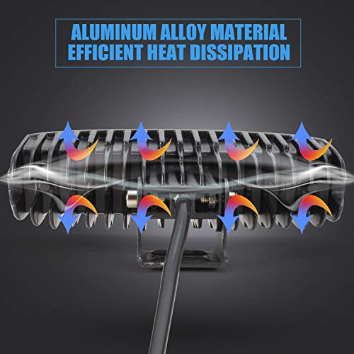18W LED Light Bar,Ourbest 6 Inch Spot Led Work Light Pods Off Road Driving Fog Lights Waterproof for Vehicle Boat ATV SUV 4WD Jeep Car Truck Golf Cart