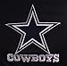 Team ProMark Official National Football League Fan Shop Authentic Headrest Cover (Dallas Cowboys)