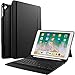 IVSO Wireless Keyboard Case for Apple New iPad 9.7 Ultra-Thin Stand Keyboard Case with Pencil Slot for New iPad 9.7 2018/2017/ iPad Pro 9.7 /iPad Air 2/ iPad Air Tablet (Black)