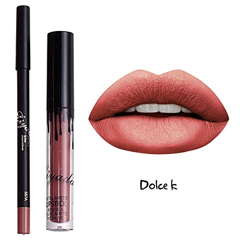 Matte Liquid Lipsticks Lipkit Set Dolce K