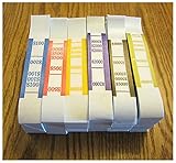600 SELF SEALING CURRENCY STRAPS MONEY BILL BANDS STRAP