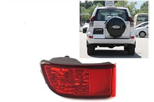 MISIOEK Left Rear Bumper Reflector Light Assembly for 2003-2005 4Runner 2002-2009 Land Cruiser Prado 120 (Driver Side)