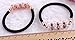 2015 New From Factory Directly Mix Wholesale 6pcs Crystal Diamond for Baby Kids Children Girl Women Hair Accessories Elastic Tie Ponytail Holders Princess Baby Hair Rope Rubber Bands Accessories Cuhair(tm) Welcome to Retail or Wholesale